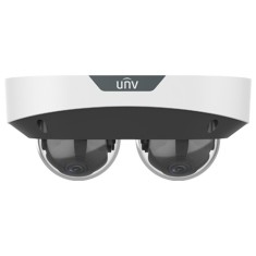 Dual Chanal - Camera IP, 2 x 4MP, lentila 2.8mm, IR 30m, Mic., Alarma, PoE, IK10 - UNV IPC3224SS-ADF28K-I1