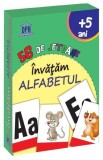 &Icirc;nvățăm alfabetul - 56 de jetoane - Paperback brosat - *** - Didactica Publishing House