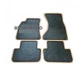 Covorase Cauciuc Auto Audi A4 B8 (8K) 2007- Petex Germania, dedicate, fara miros, margine protectie