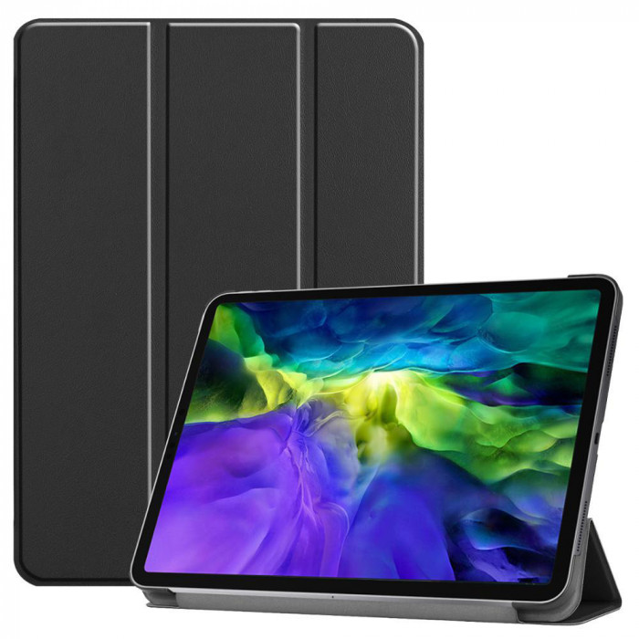 Husa pentru Apple iPad Pro 11 (2018 / 2019 / 2020 / 2021 / 2022) - Techsuit FoldPro - Black