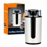 Cumpara ieftin Rasnita electrica de cafea DEPOX&reg;, 200W, capacitate 75 g, lame din otel inoxidabil, functie Pulse, sistem de siguranta, pana la 3 cesti