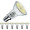 Set 6 becuri LED EACLL E14 alb rece, 6W echivalent 100W, R50 halogen, 6000K - RESIGILAT