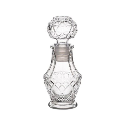 Sticla pentru lichior, Dop rotund si romburi, transparenta, 50 ml, ATU-087029 foto