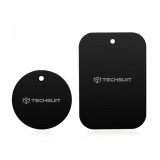 Sticker Metalic Techsuit MP03 Set 2 bucati, Negru