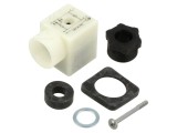 Conector cu valvă, mufă, IP65