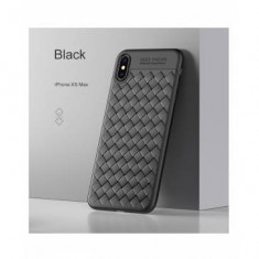 Husa Usams Yun Series Iphone XS Max Neagra Original foto