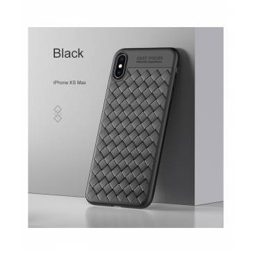 Husa Usams Yun Series Iphone XS Max Neagra foto