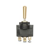 Comutator 3 pozitii cu maneta metalica 12-24V DC/10A, Breckner Germany