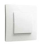 Intrerupator cap cruce Legrand Niloe 396462, incastrat, alb