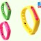 Set 3 bratari anti-tantari din silicon, multicolor