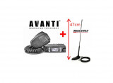 Statie Radio CB Avanti Micro Vox + Antena Megawat MW47