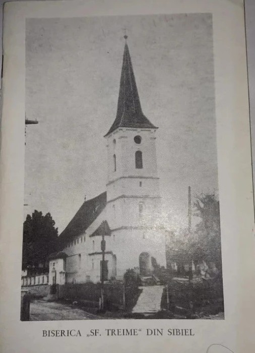 CY - &quot;Biserica SFANTA TREIME din Sibiel&quot; / RARITATE