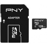 Cumpara ieftin Card Memorie microSDXC PNY Performance Plus, 128Gb, Clasa 10, Cu Adaptor P-SDU12810PPL-GE