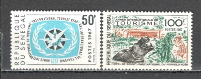 Senegal.1967 Anul international al turismului MS.86