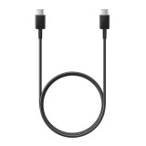 Cablu usb-c la tipe-c de date samsung ep-dw767jbe, fast charging, 3a, 1.8m, negru
