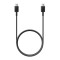 Cablu usb-c la tipe-c de date samsung ep-dw767jbe, fast charging, 3a, 1.8m, negru