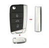 Accesorii cheie Topautochei&reg; pentru Passat B8 Golf 7 Octavia Superb Crom, Oem