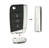 Accesorii cheie Topautochei&reg; pentru Passat B8 Golf 7 Octavia Superb Crom, Oem