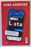 LISTA , roman de YOMI ADEGOKE , 2024