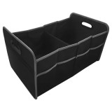 Cumpara ieftin Cutie organizatoare pentru portbagaj AutoXs, 55 x 33.5 x 30 cm, poliester, negru