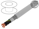 Cablu ecranat Pro-Met 7G0,5mm2 cupru cositorit PVC ALPHA WIRE