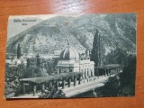 Carte postala necirculata baile herculane anul 1929 - gara, Fotografie