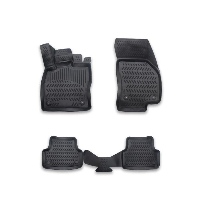 Covoare cauciuc tavita compatibile Seat Leon 3 2012-2020 Cod: 3D AP-1039 / A80-X101v4
