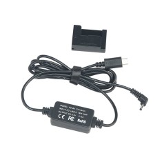 Alimentator Tip Baterie NB-10L Canon DR-80 Dummy Battery DC COUPLER TYPE-C PD