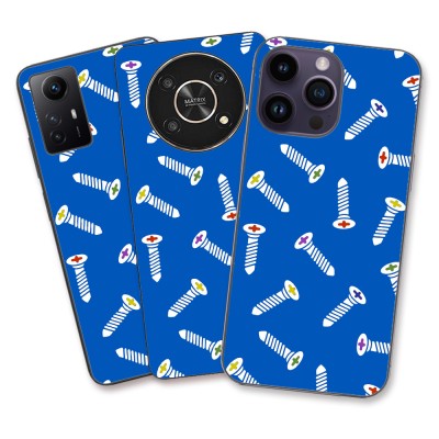 Husa Apple iPhone 11 Silicon Gel Tpu Model Screws Pattern foto