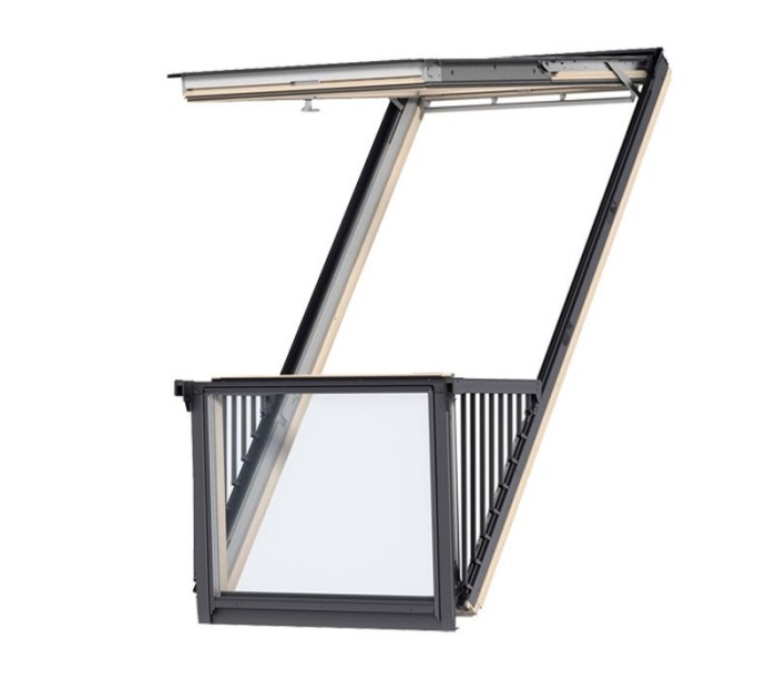 Velux Cabrio GDL 3066 (Kripton) - Fereastra Balcon