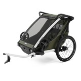 Carucior multisport Thule Chariot Lite double, Vintage Green