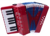 Cumpara ieftin Acordeon copii 17 clape 8 basi UC-104 jucarie muzicala portabila pentru invatare