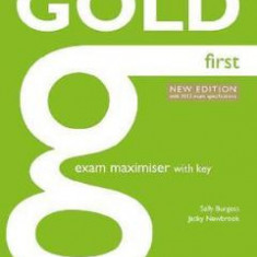 Gold First New Edition Exam Maximiser with Key - Sally Burgess, Jacky Newbrook