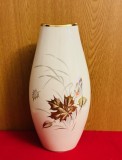 VAZA DIN PORTELAN FIN-MARCAJ ALKA-KUNST ALBOTH &amp; KAISER BAVARIA- GOLDBLATT H27CM