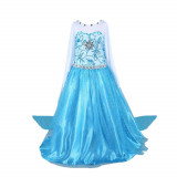 Cumpara ieftin Costum Elsa - Regatul de gheata 7-9 ani 120-134 cm, Oem