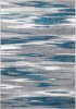 Covor Modern, Kolibri 11010 , Diferite Dimensiuni, Gri/Albastru - 80x150 cm