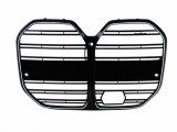 Grila centrala luminata neagra pentru BMW 4 Series G26 Gran Coupe 2020-2025