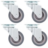 vidaXL Roți pivotante, 4 buc., 50 mm