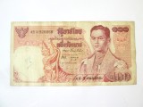 Rara! Thailanda 100 Baht 1972 seria:926666,bancnota din imagini la cel mai mic pret