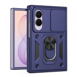 Cumpara ieftin Husa pentru Samsung Galaxy Z Fold8 F971, Techsuit, CamShield, Albastra
