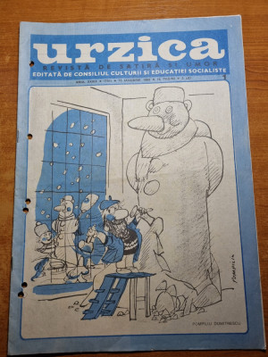 Revista Umoristica Urzica - 15 ianuarie 1988 foto