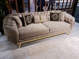 Set Canapele 3+3+1 Miry, Canapea 3 Locuri, Fotoliu, Living, Personalizabil Culoare