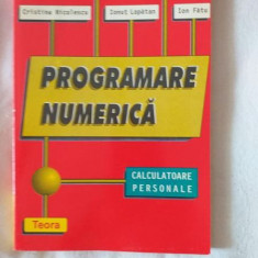 Programare numerica - Editura Teora