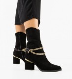 Cumpara ieftin Botine dama Ferguso Negre