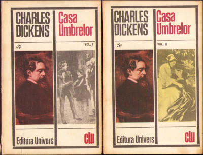 HST C2671 Casa Umbrelor 1971 Charles Dickens vol I+II foto