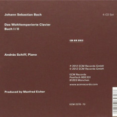 J.S. Bach: Das Wohltemperierte Clavier | Johann Sebastian Bach, Andras Schiff