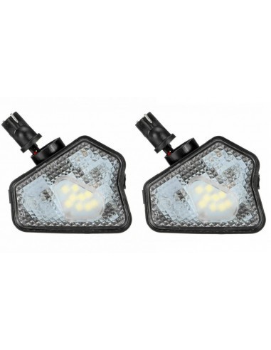 Set 2 Lampi Led Undermirror Mercedes A, B, C, E, S, CLA, CLS, GLA, GLK -BTLL-357