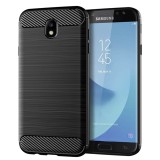 Husa Samsung Galaxy J7 2017 J730 Asteroid GSM Carbon Silicone, negru