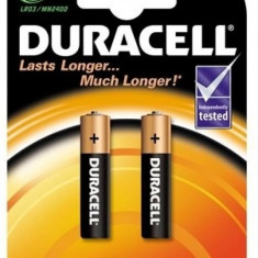 Baterii Basic AAA, 2 bucati, Duracell