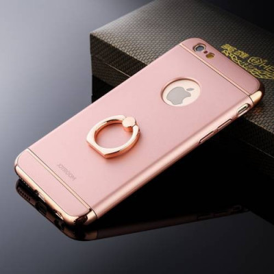 Husa pentru Apple iPhone 6/6S Inel Rose-Auriu MyStyle Elegance Luxury 3in1 foto
